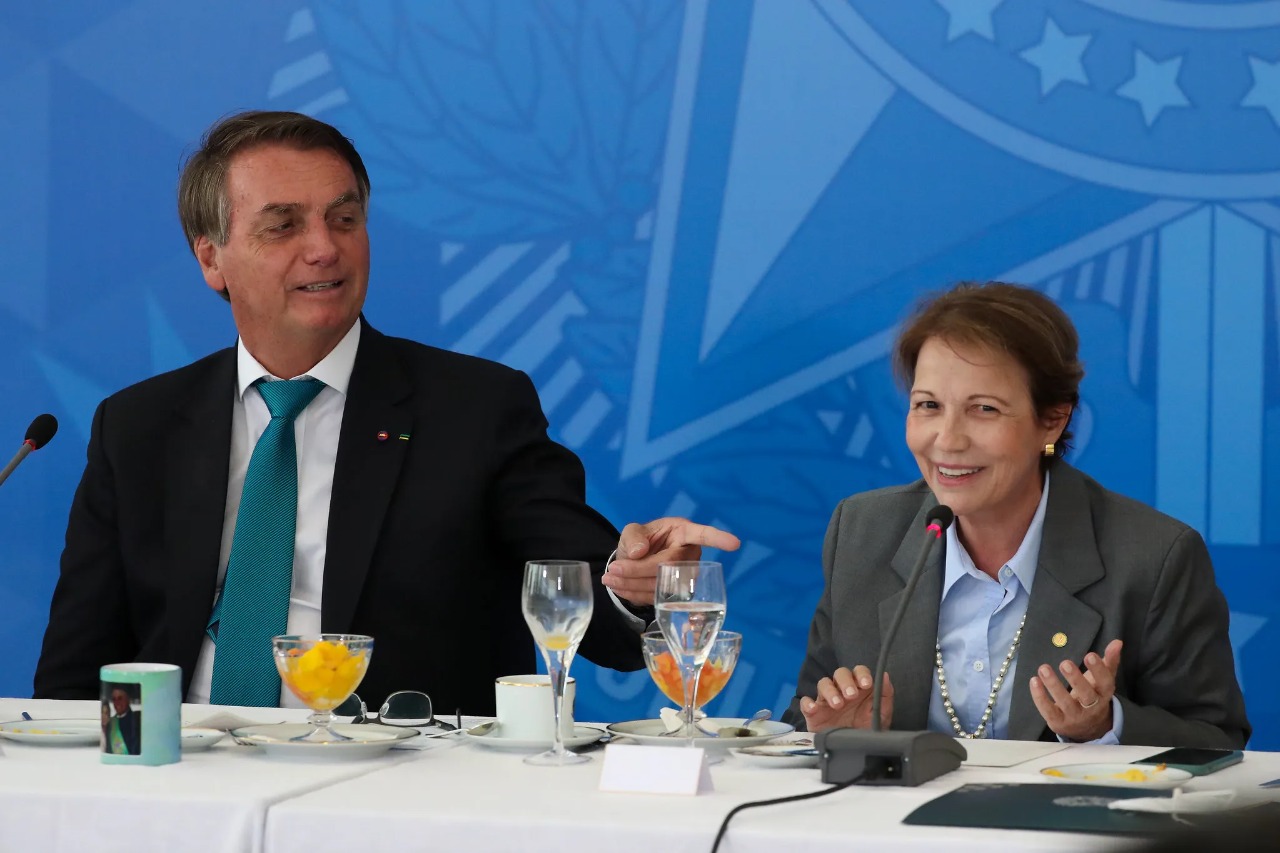 Centrão pressiona Bolsonaro por nome de Tereza Cristina na vice - Foto: Isac Nóbrega/PR