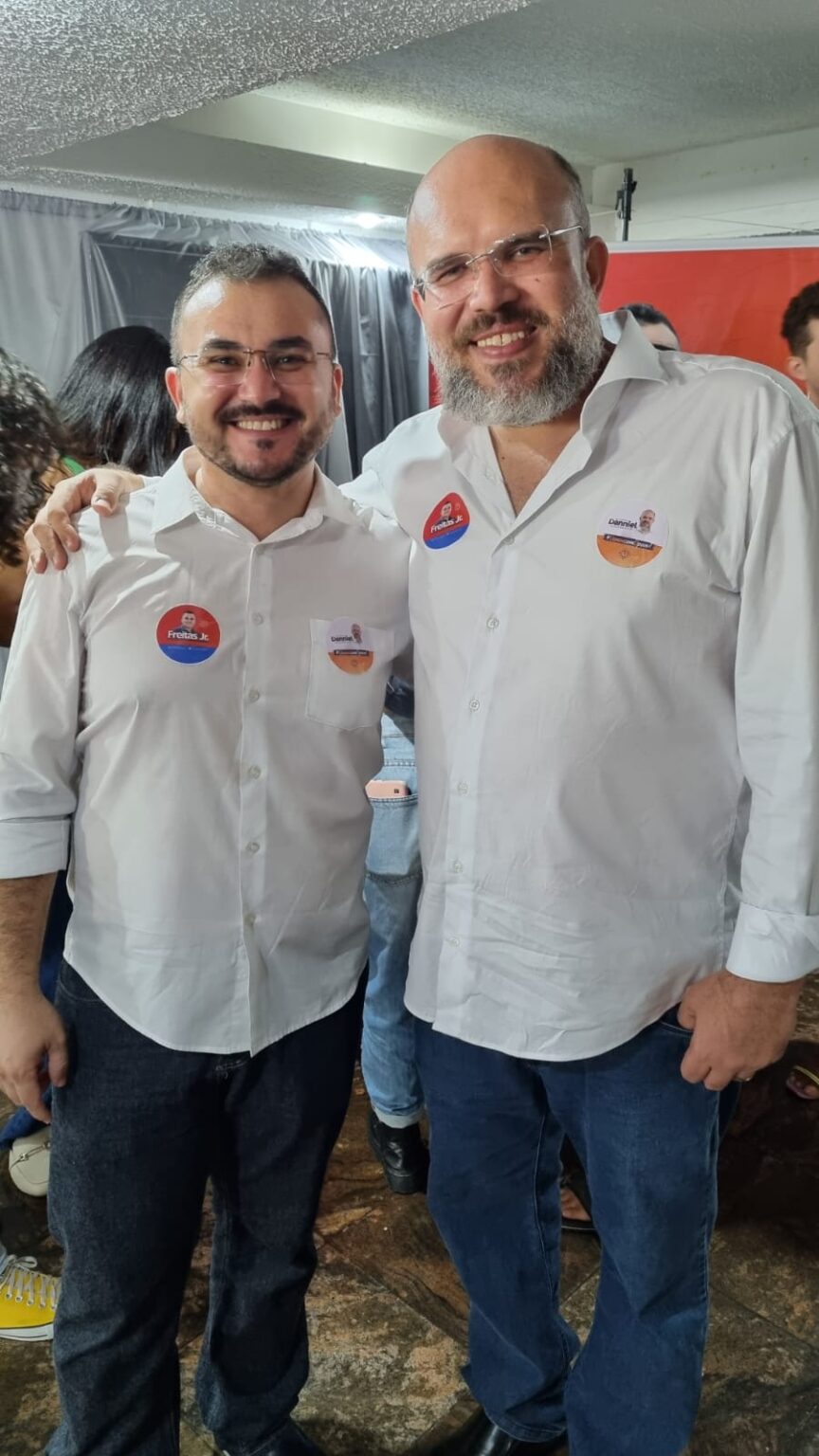 Freitas Jr. e Danniel Morais serão os nomes do PSOL para o Senado e Governo do RN, respectivamente / foto: Divulgação