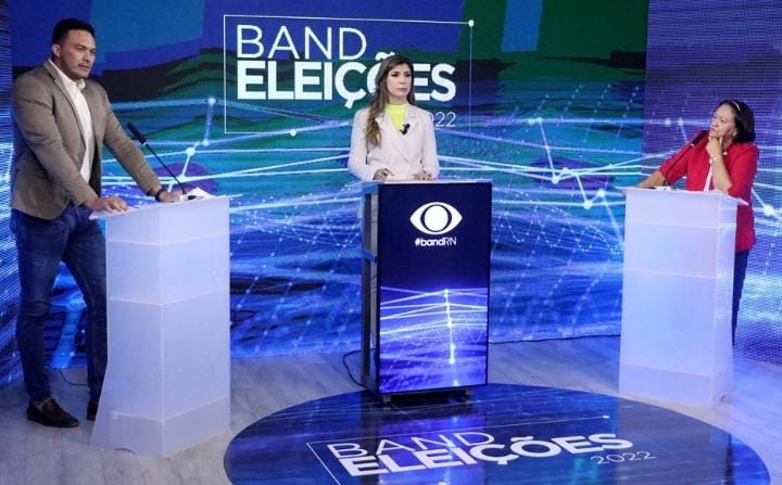 Primeiro debate televisivo entre candidatos ao Governo do Estado é marcado por acusações dos quatro candidatos à governadora Fátima Bezerra - Foto: Elias Medeiros