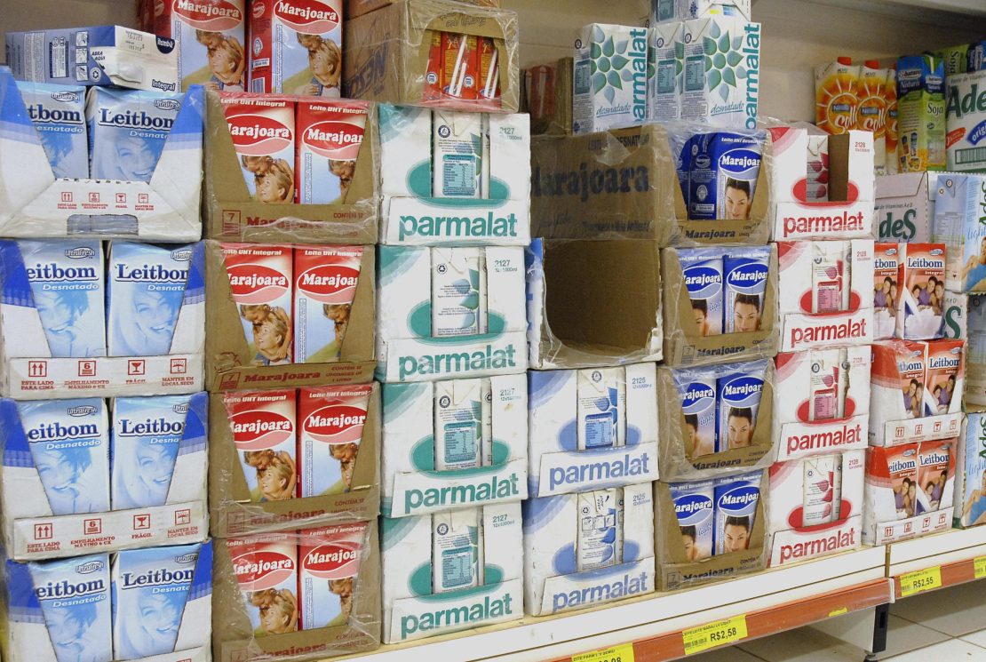 No acumulado do ano, o leite chegou a atingir alta de 80% em julho - Foto: Antônio Cruz/Agência Brasil