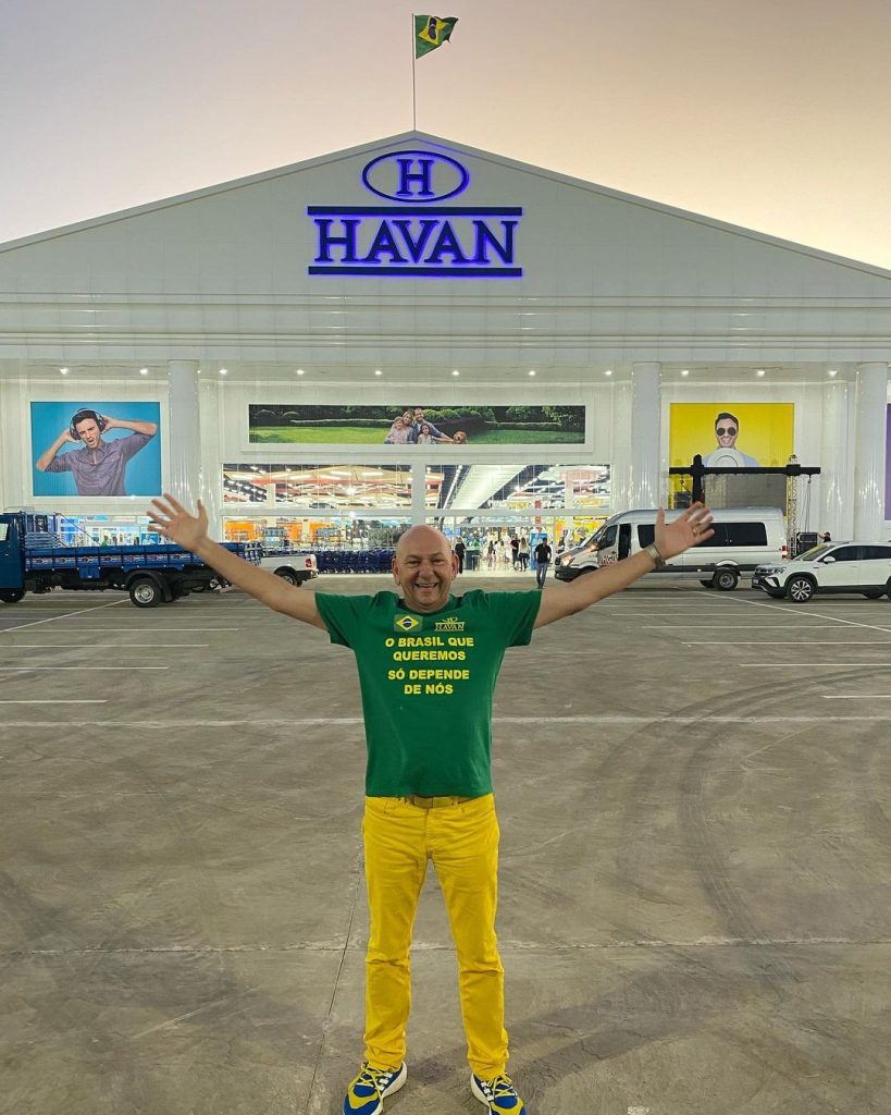 Luciano Hang, dono da rede de lojas Havan - Foto: Redes Sociais