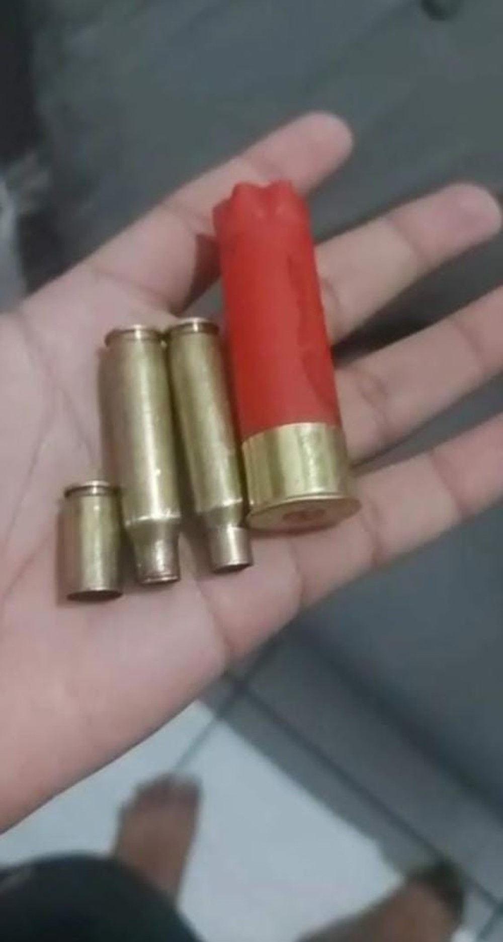 Balas usadas pelos criminosos no ataque a Canguaretama, RN - Foto: Redes sociais