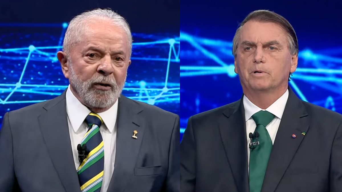 Luiz Inácio Lula da Silva (PT) e de Jair Bolsonaro (PL) - Foto: Reprodução