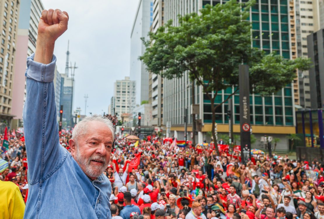 Lula encerra campanha com Caminhada na Paulista - Foto: Ricardo Stuckert