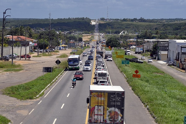 Reta Tabajara receberá quase R$ 19 milhões para andamento das obras de duplicação da via, que se arrastam há vários anos/ Foto: Magnus Nascimento