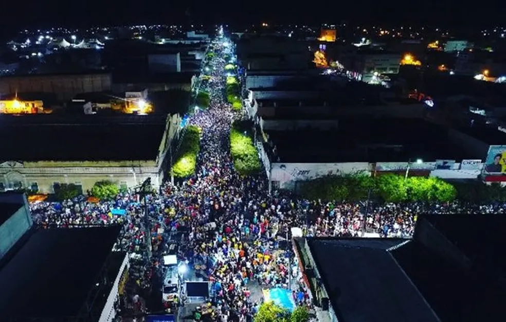 Festa de carnaval em Caicó, no Seridó potiguar (Arquivo) - Foto: Prefeitura de Caicó/Divulgação