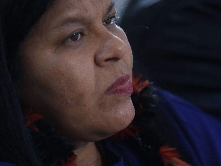 Ministra dos Povos Indígenas, Sonia Guajajara. Foto: Fernando Frazão/Agência Brasil