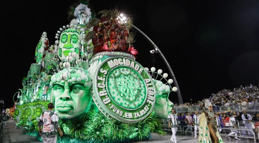 Mocidade Alegre é campeã do grupo especial do Carnaval de São Paulo em 2023 - Foto: ALICE VERGUEIRO/ESTADÃO CONTEÚDO