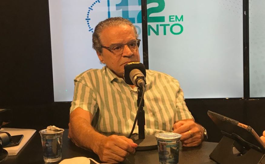 Ex-ministro Henrique Alves em entrevista à 98 FM - Foto: Milka Moura / 98 FM