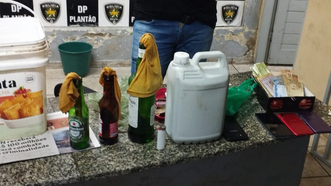 Foragido da Justiça foi recapturado com artefatos explosivos em Mossoró nesta segunda (22) - Foto: PMRN