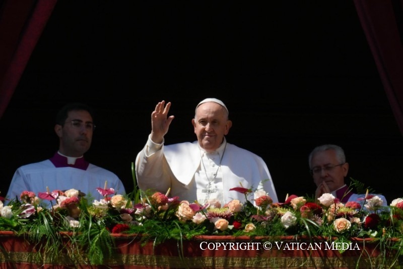 Papa Francisco participa da missa de Páscoa e pede respeito à democracia - Foto: Vatican Media