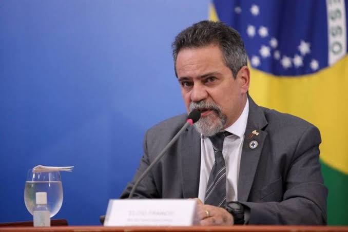 Coronel Élcio Franco, ex-secretário-executivo do Ministério da Saúde - Foto: Júlio Nascimento/PR