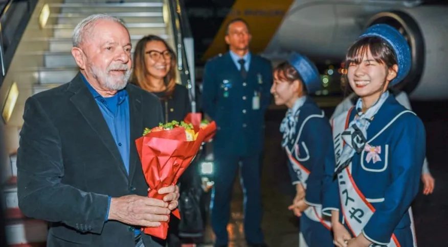Lula chega a Hiroshima para participar de cúpula do G7 no Japão Ricardo Stuckert