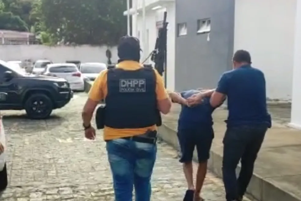 Suspeito foi preso nesta quinta-feira (25) em Campina Grande - Foto: PCRN/Divulgação
