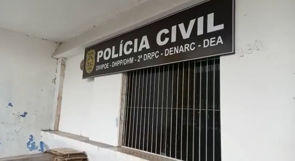 Polícia Civil Delegacia de Homicídios e Proteção à Pessoas DHPP DHM, Denarc, DEA Mossoró RN DRPC - Foto: Reprodução/Inter TV Costa Branca