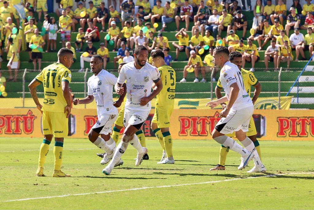Felipe Garcia marcou os dois gols do ABC na derrota para o Mirassol - Foto: Rennê Carvalho/ABC F.C.
