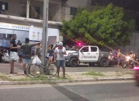 Tentativa de matar mulher trans e criança aconteceu no bairro São João, em Assu. Foto: Reprodução