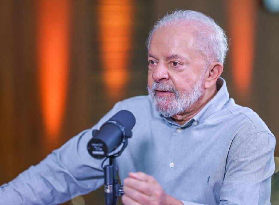 Presidente Luiz Inácio Lula da Silva (PT) durante programa Conversa com Presidente - Foto: Ricardo Stuckert / PR