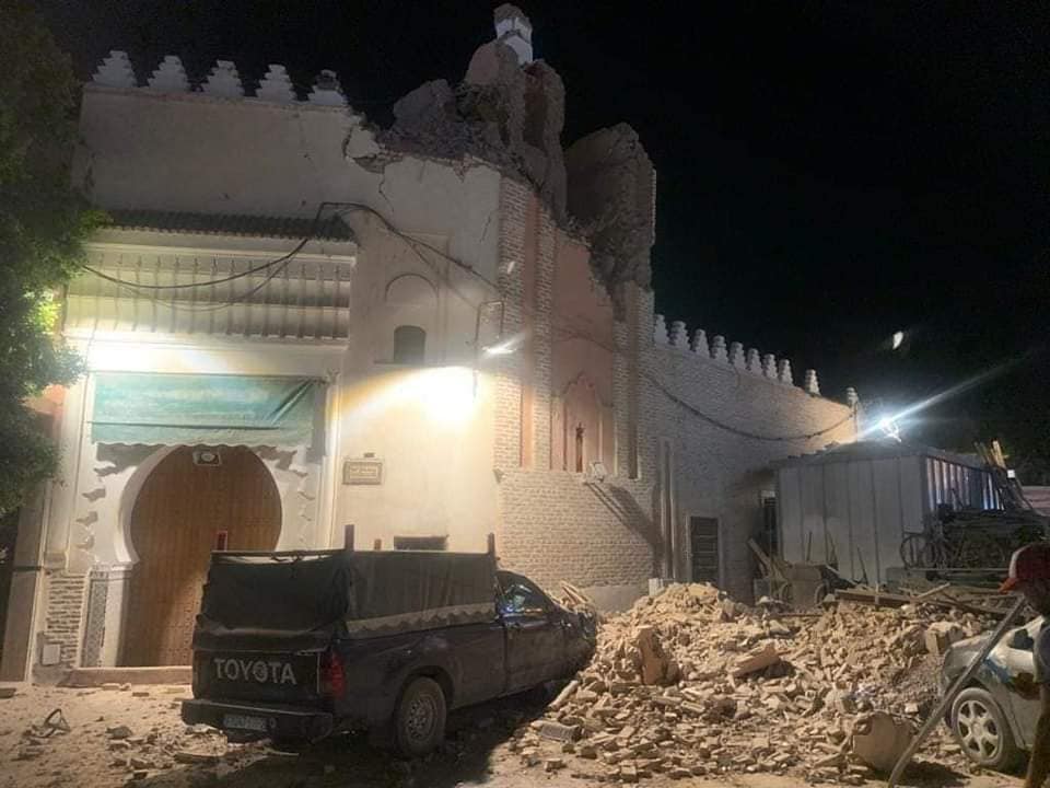 Terremoto de magnitude 6,8 na escala Ritcher atinge o Marrocos