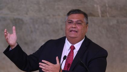 Flávio Dino, ministro da Justiça e Segurança Pública Tânia Rêgo/Agência Brasil