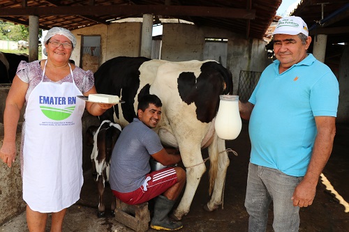 O leite recebido é utilizado nas refeições servidas em 600 entidades socioassistenciais do RN - Foto: Diógenes Nóbrega