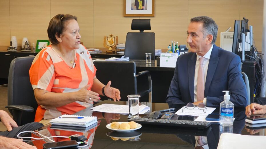 Governadora Fátima Bezerra e o ministro Waldez Góes em audiência no Palácio do Planalto - Foto: Portal Agora RN
