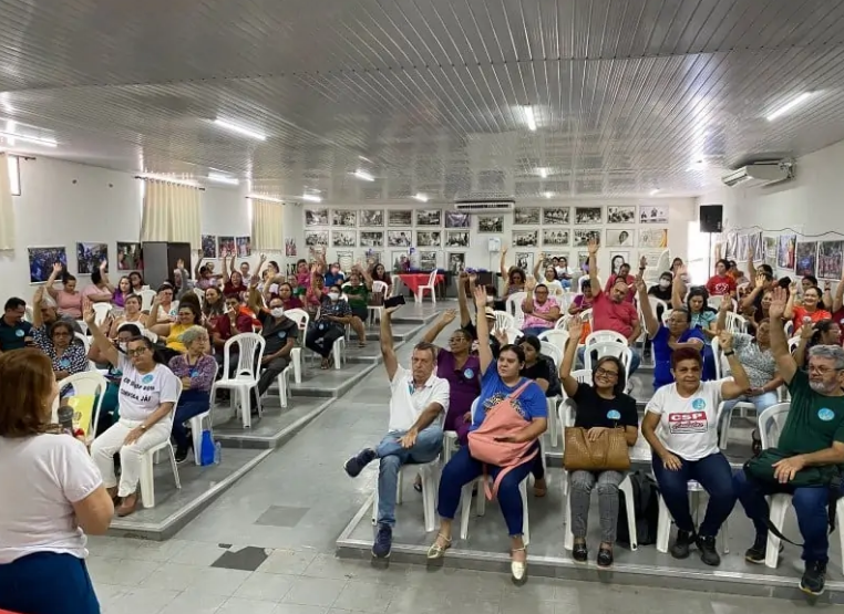 Servidores da saúde e segurança do RN realizam protesto unificado nesta terça-feira - Foto: Divulgação/Sindsaude