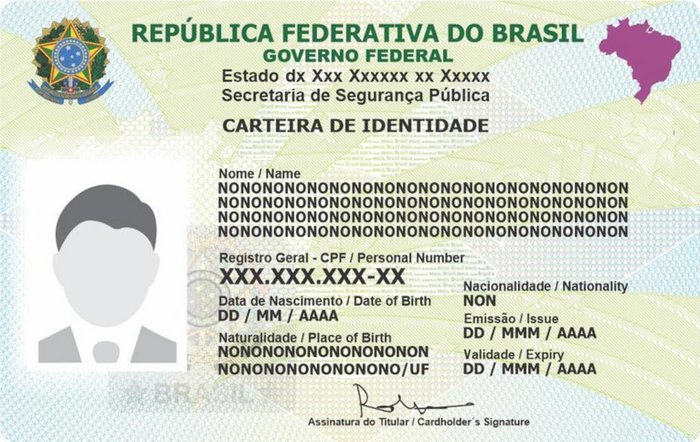 Nova carteira de identidade - Foto: Divulgação