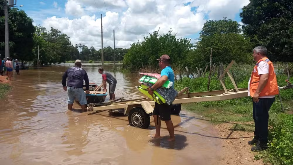 Comunidades estão isoladas em Ipanguaçu, no Oeste potiguar - Foto: Cedida