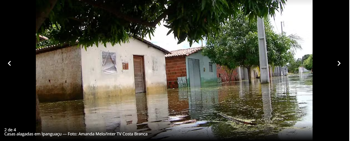  Bairros e comunidades de Ipanguaçu seguem ilhados mais de 10 dias após enchentes na cidade Município decretou estado de calamidade no dia 2 de abril, após chuvas e a sangria do Açude Pataxó. Cerca de