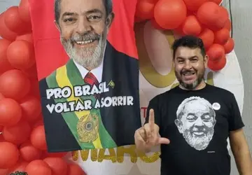Marcelo Arruda era filiado ao PT e foi candidato a vice-prefeito em Foz do Iguaçu nas eleições de 2020 (Foto: Reprodução).