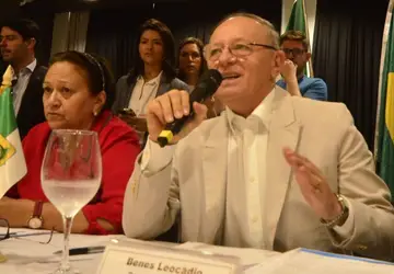 Deputado federal Benes Leocádio (União Brasil), coordenador da bancada federal potiguar - Foto: José Aldenir / Agora RN