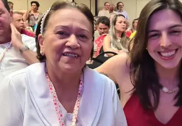 Governadora Fátima Bezerra e Natália Bonavides, pré-candidatada a prefeitura em Natal / Foto: divulgação redes sociais