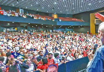 Presidente Lula faz autocrítica durante evento do PT na última sexta-feira 8. Foto: Ricardo Stuckert