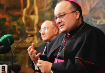O arcebispo Charles Scicluna, alto funcionário do Vaticano. Foto: Reprodução/Twitter