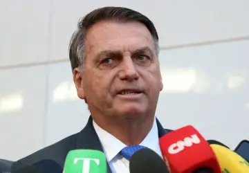 Ex-presidente Jair Bolsonaro nega ter recebido qualquer documento referente a minuta de golpe - Foto: Valter Campanato/Agência Brasil