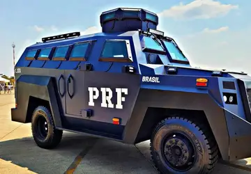 Blindado da Polícia Rodoviária Federal (PRF) - Foto: Divulgação/Combat Armor
