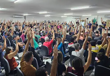 Assembleia realizada na tarde desta quinta-feira (25) encerrou o movimento paredista - Foto: Divulgação/Sinpol RN