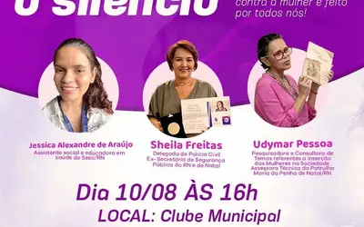 Secretaria Municipal de Assistência Social de Angicos realiza evento alusivo ao Agosto Lilás