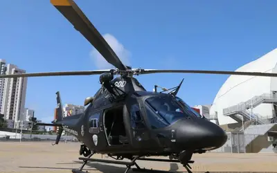Helicóptero Potiguar 02 volta a operar após manutenção ser finalizada